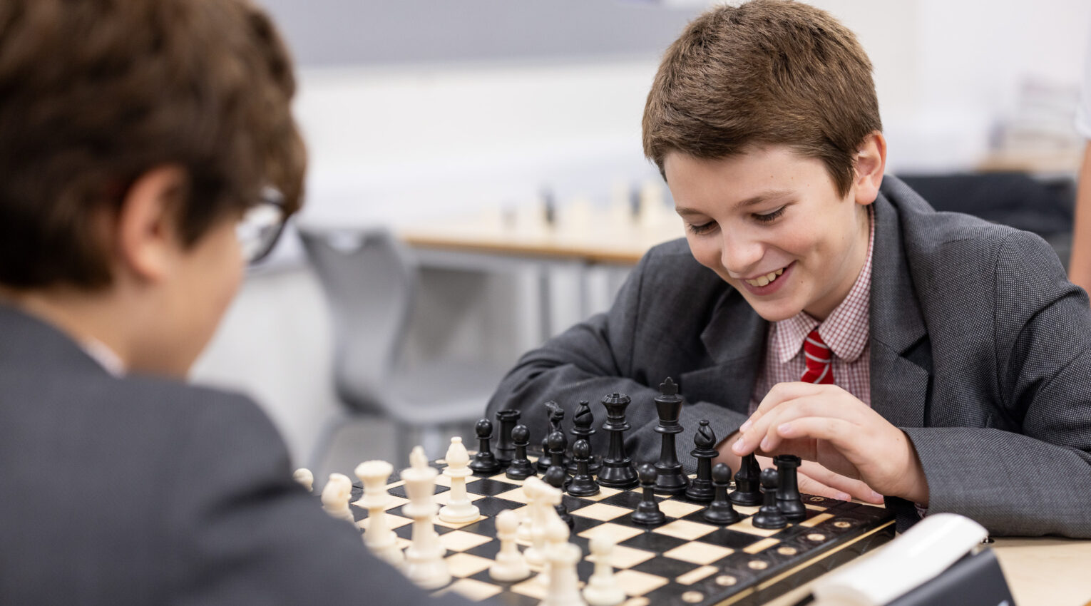 Wetherby Senior pupils play chess